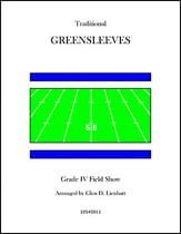 Greensleeves Marching Band sheet music cover